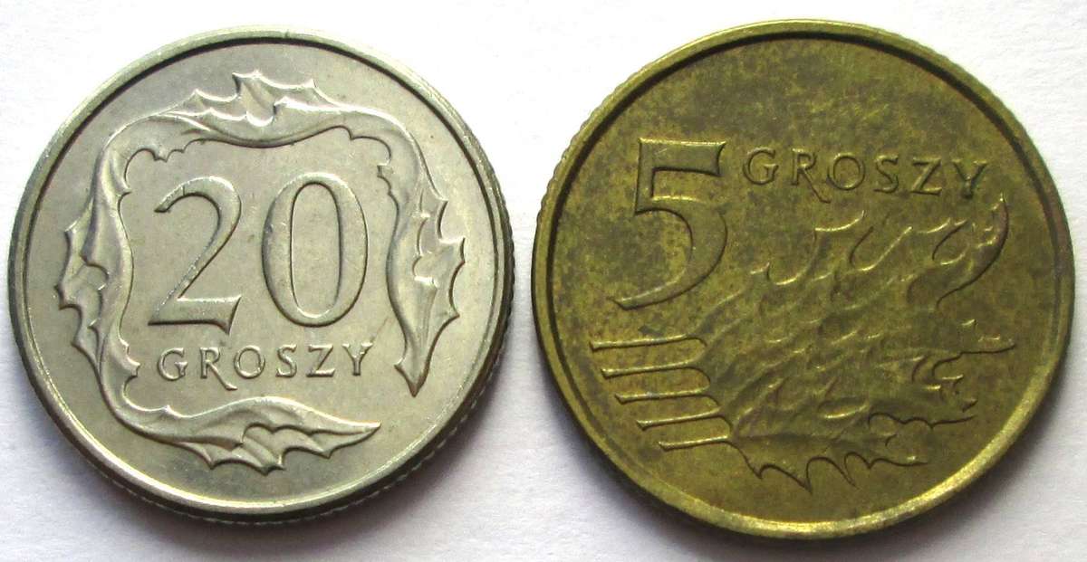 2012 Poland 5 Groszy 20 Groszy