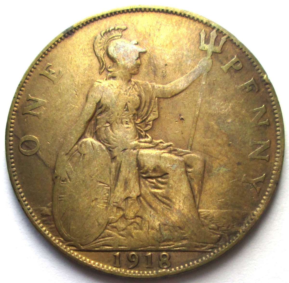 1918 Great Britain 1 Penny
