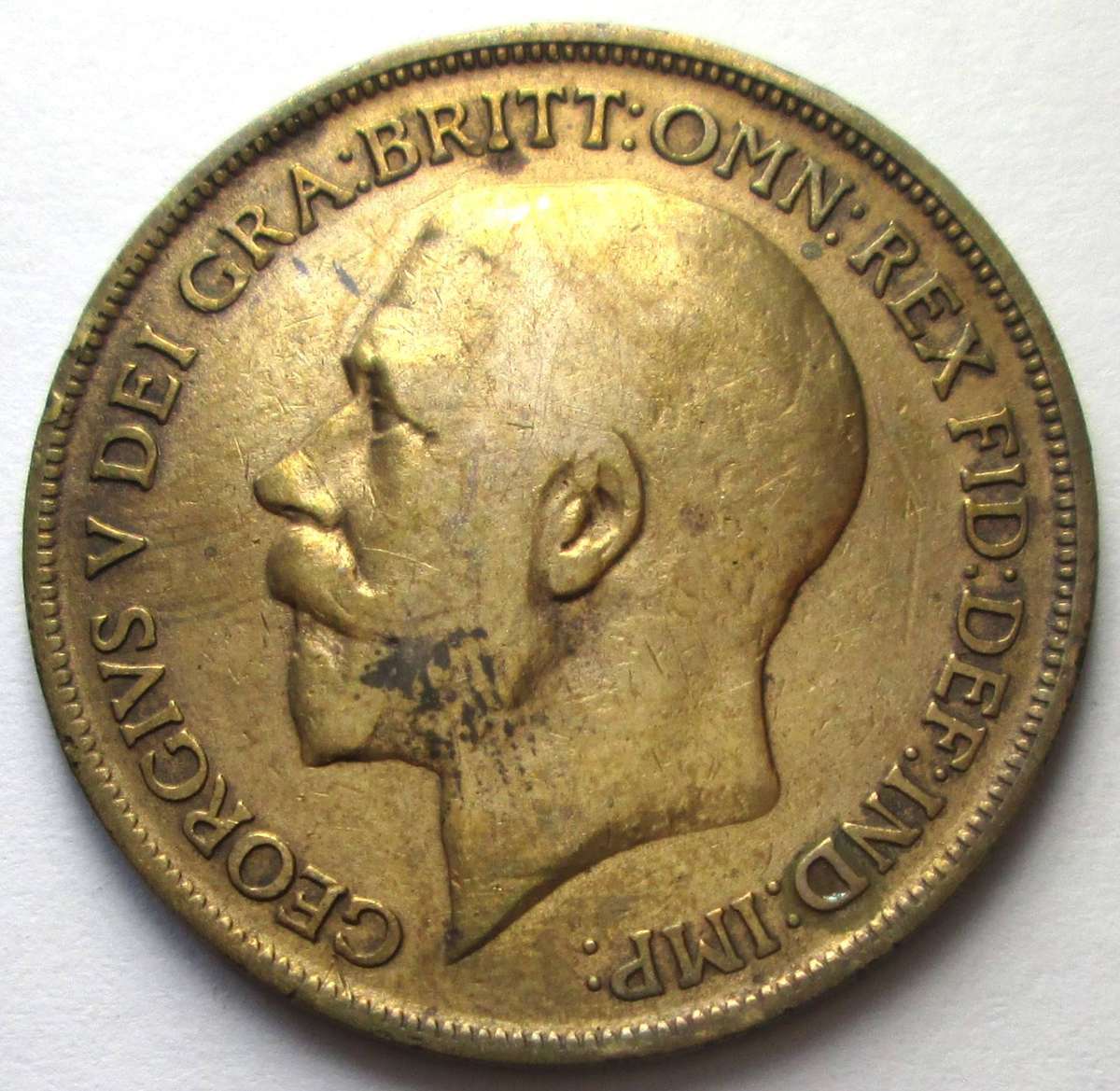 1918 Great Britain 1 Penny