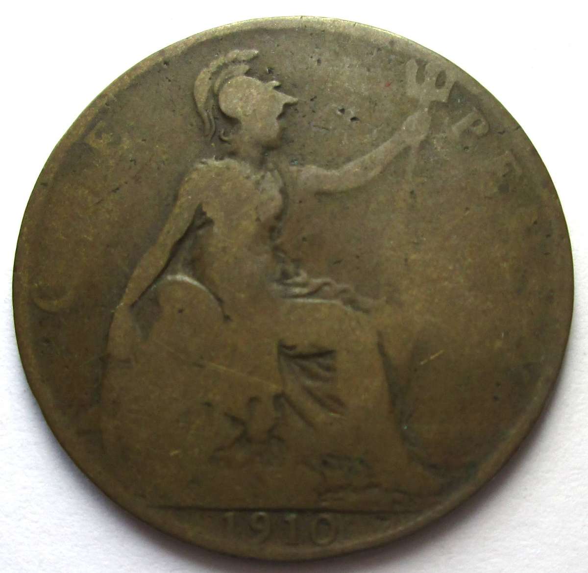 1910 Great Britain 1 Penny