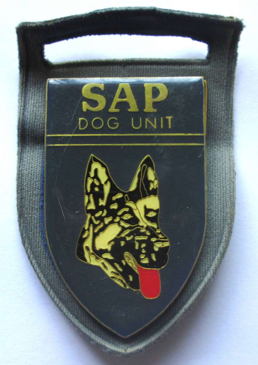 SAP Dog Unit Badge