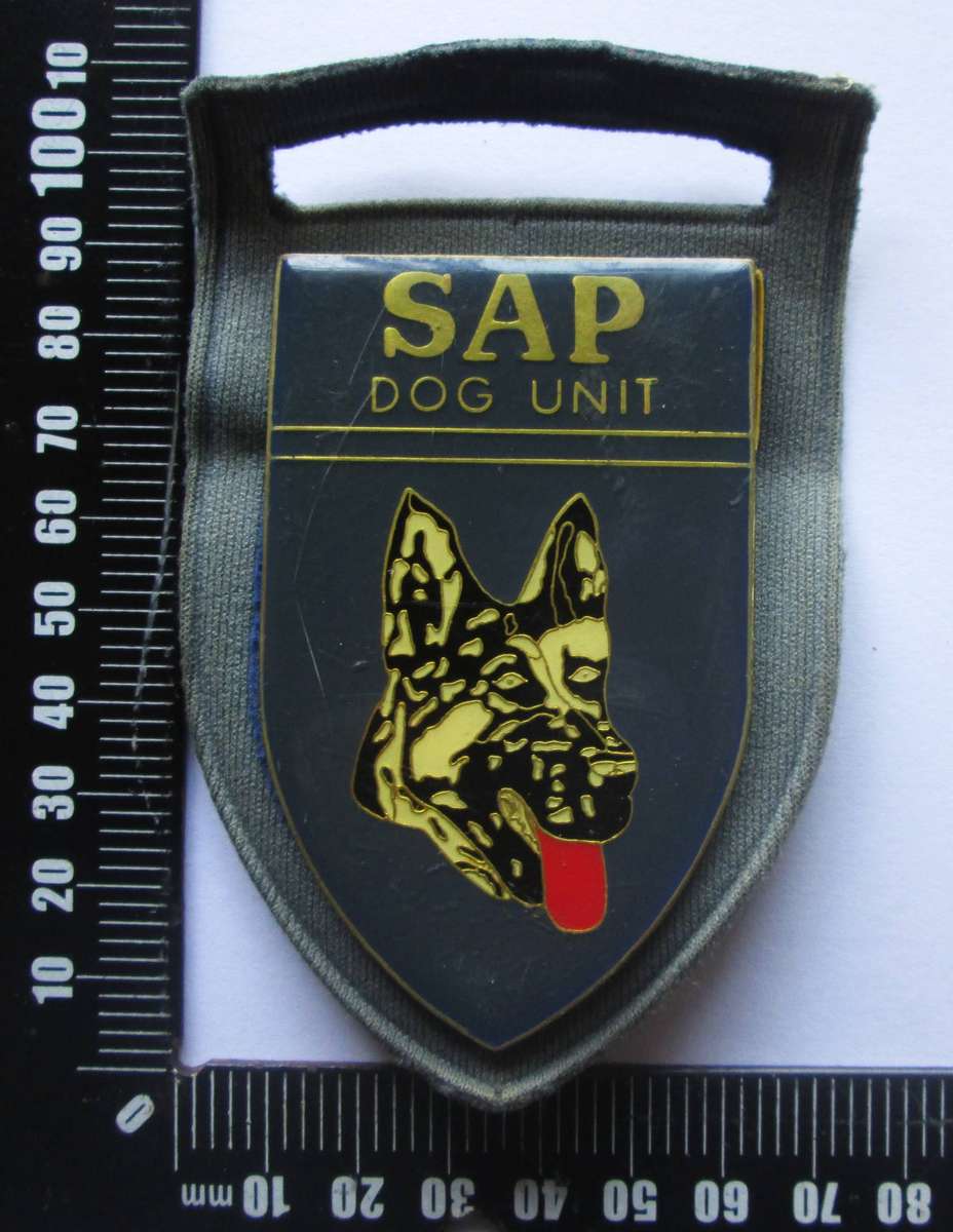SAP Dog Unit Badge
