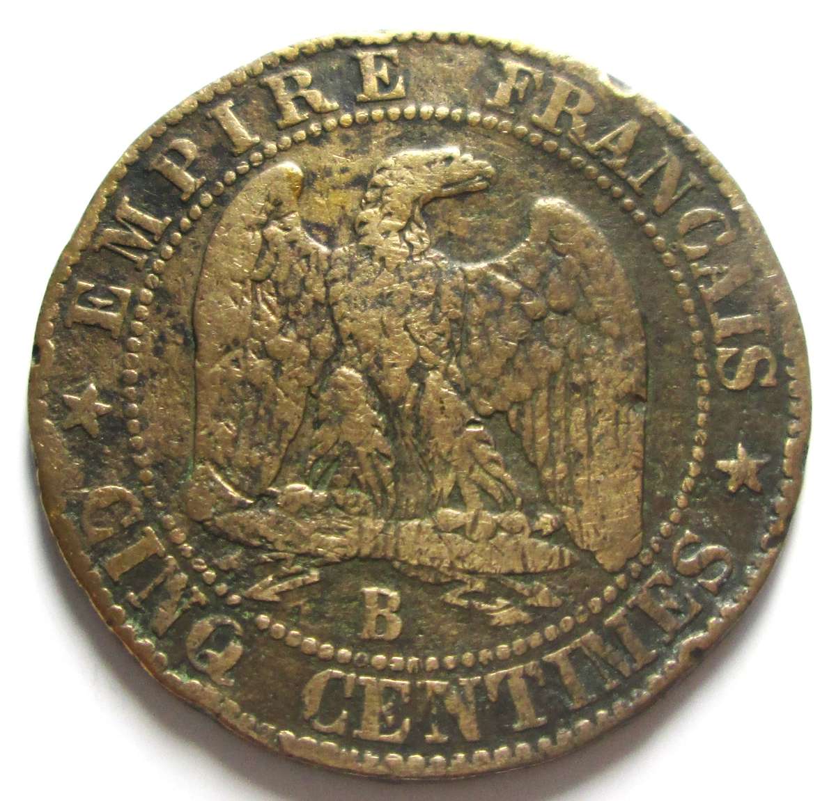1854 France 5 Centimes