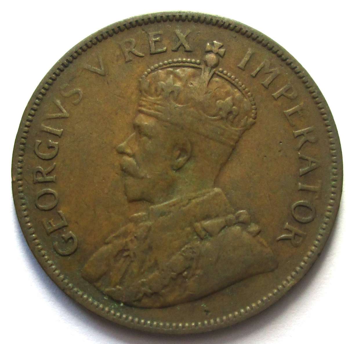 1936 Union of South Africa 1 Penny