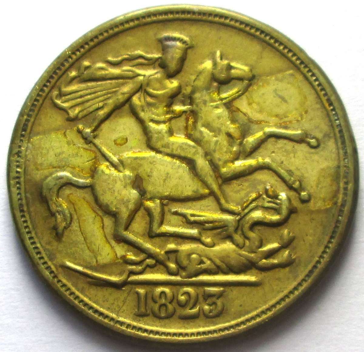 1823 George IV Great Britain Counter Token
