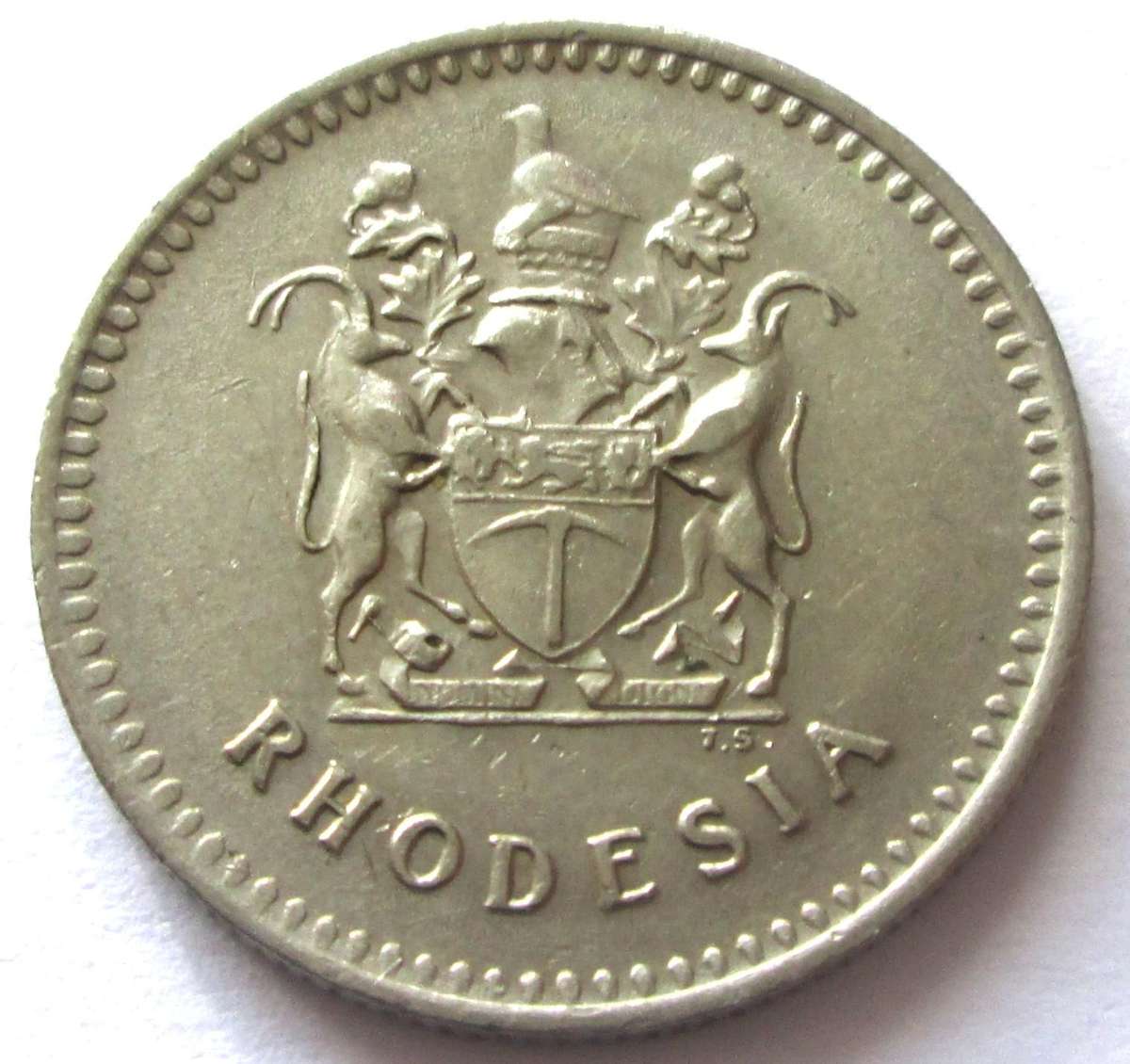 1975 Rhodesia 10 Cents