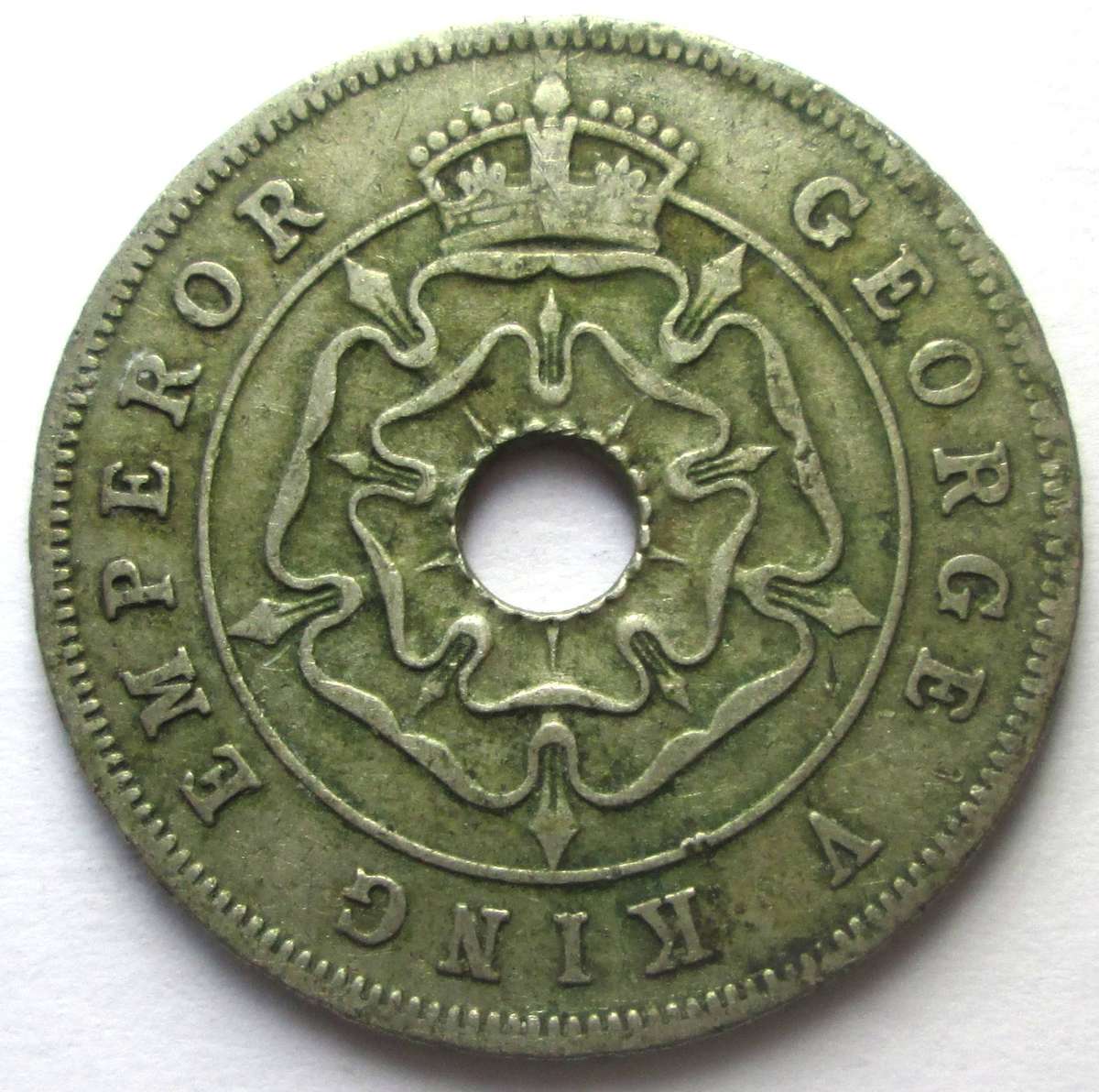 1936 Southern Rhodesia 1 Penny