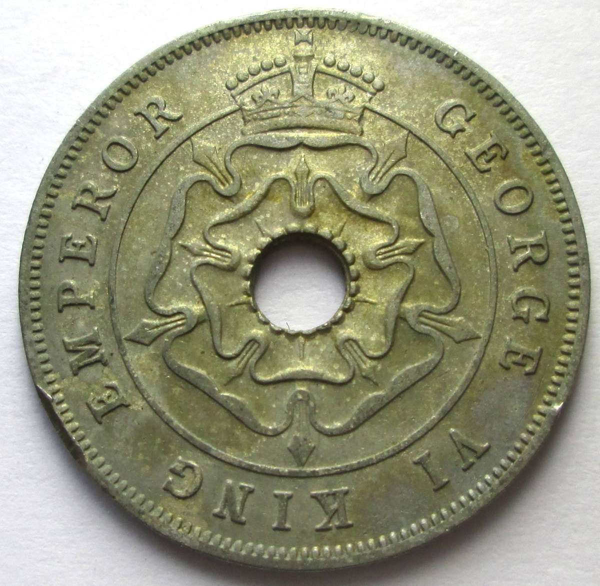 1937 Southern Rhodesia 1 Penny