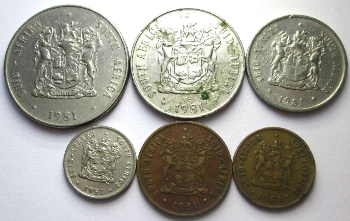 1981 South Africa Coins