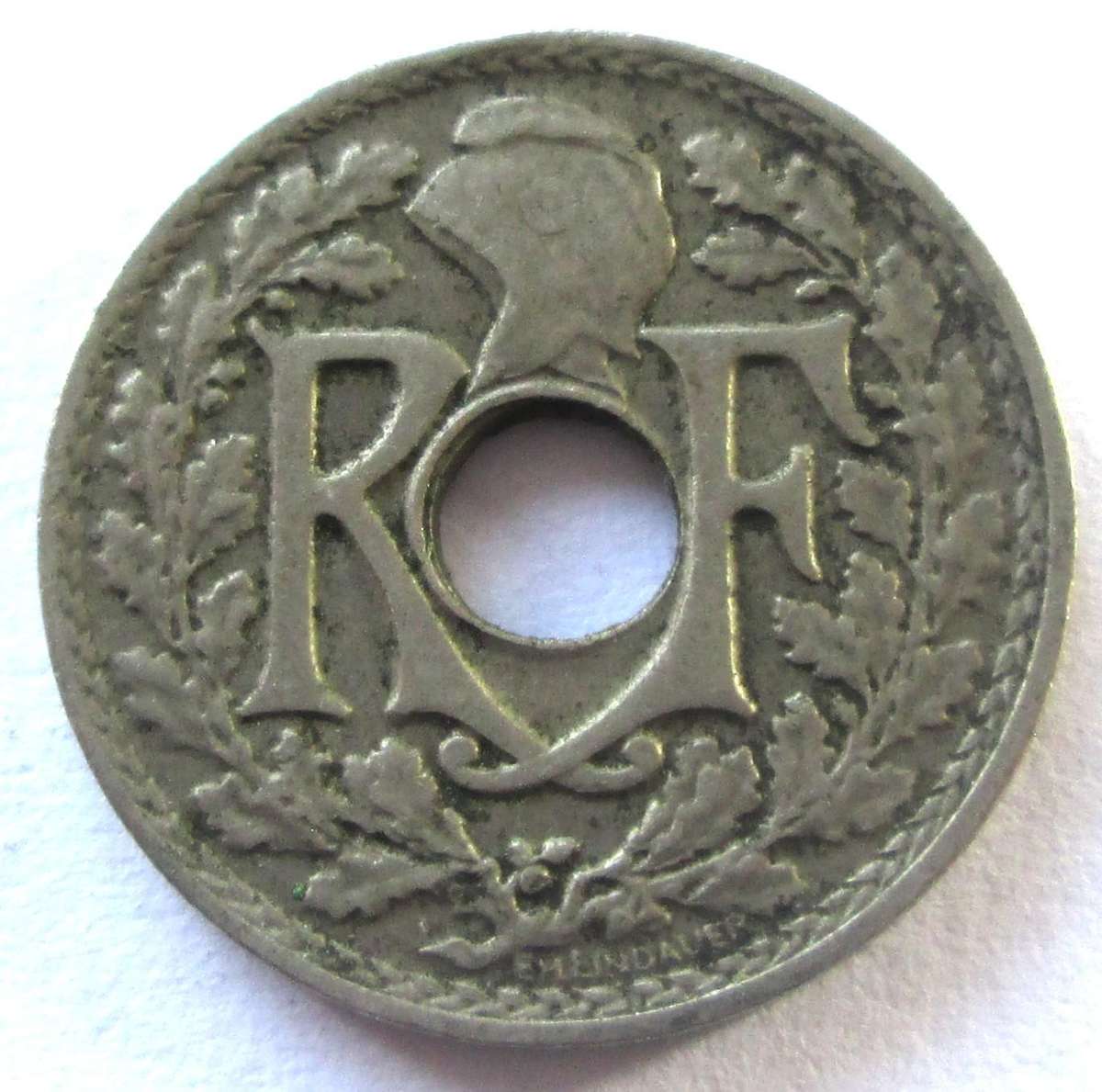1923 France 5 Centimes
