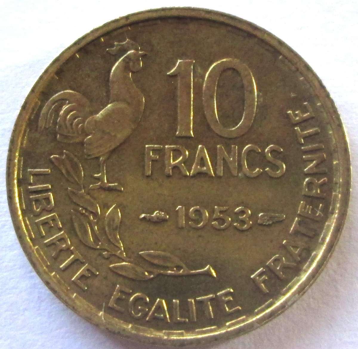 1953 France 10 Francs