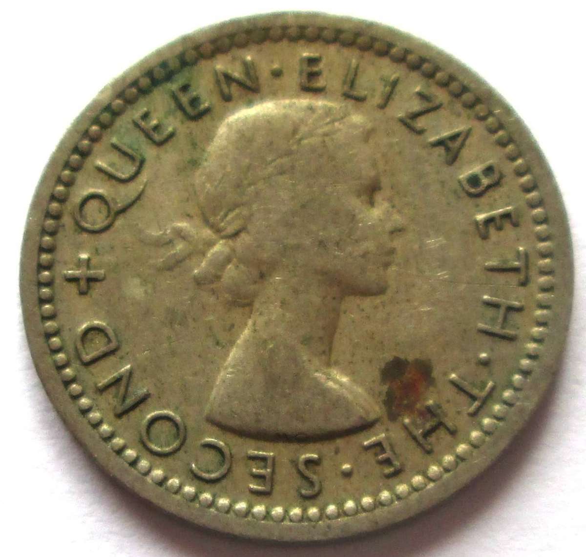 1955 RHODESIA AND NYASALAND 3 PENCE