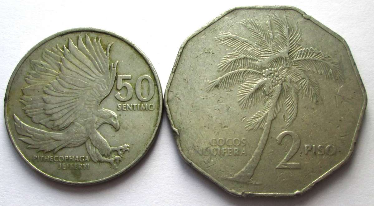 1984 Philippines 50 Sentimos 2 Piso