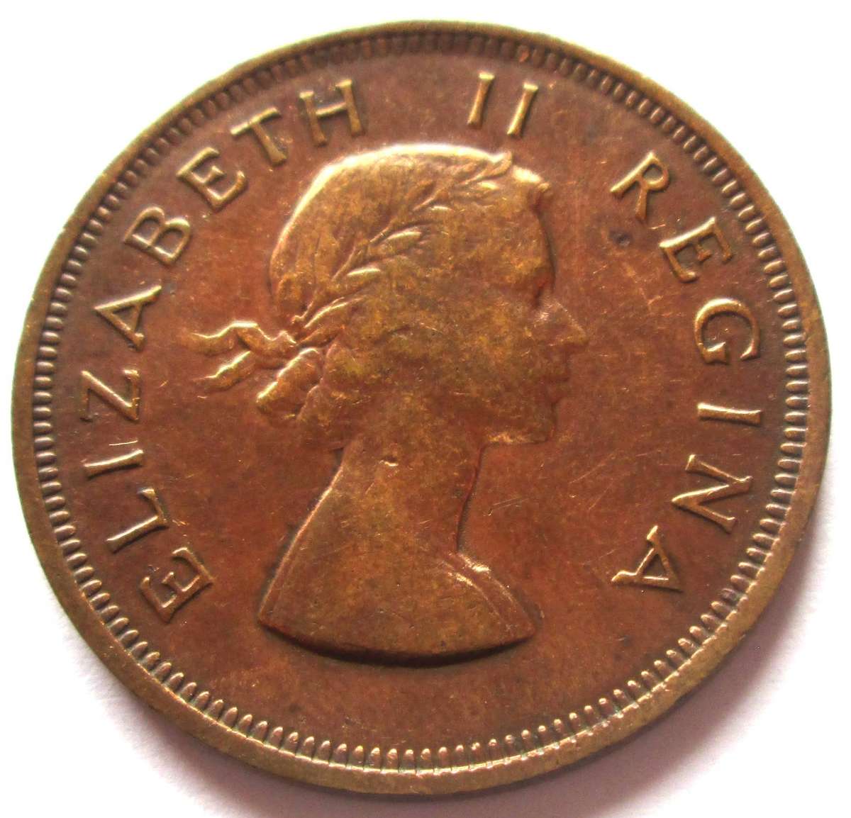 1956 Union of South Africa 1 Penny