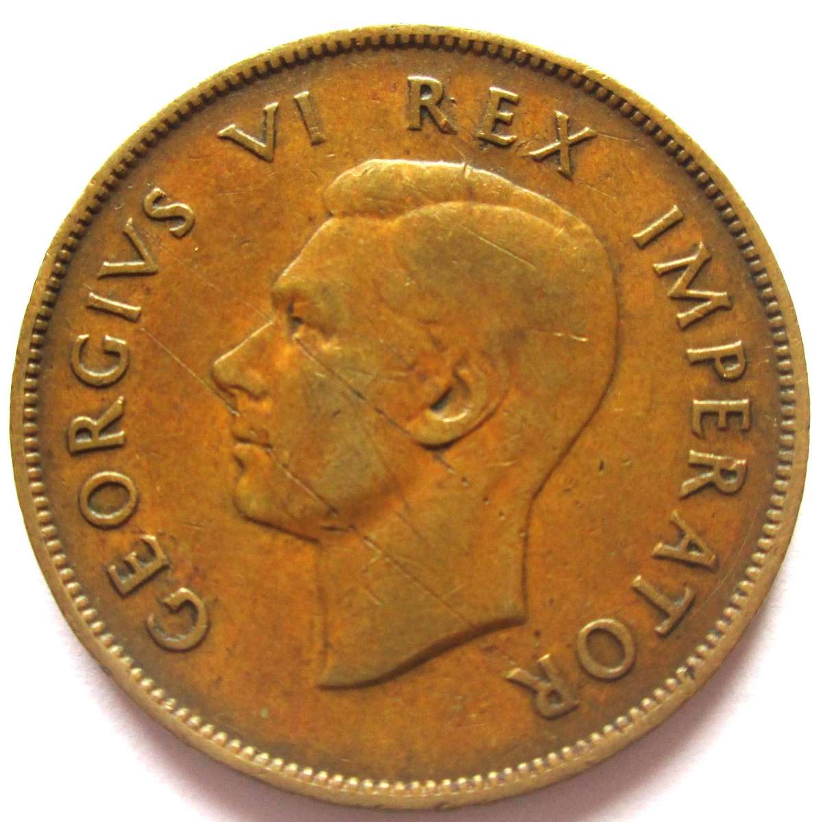 1942 Union of South Africa 1 Penny