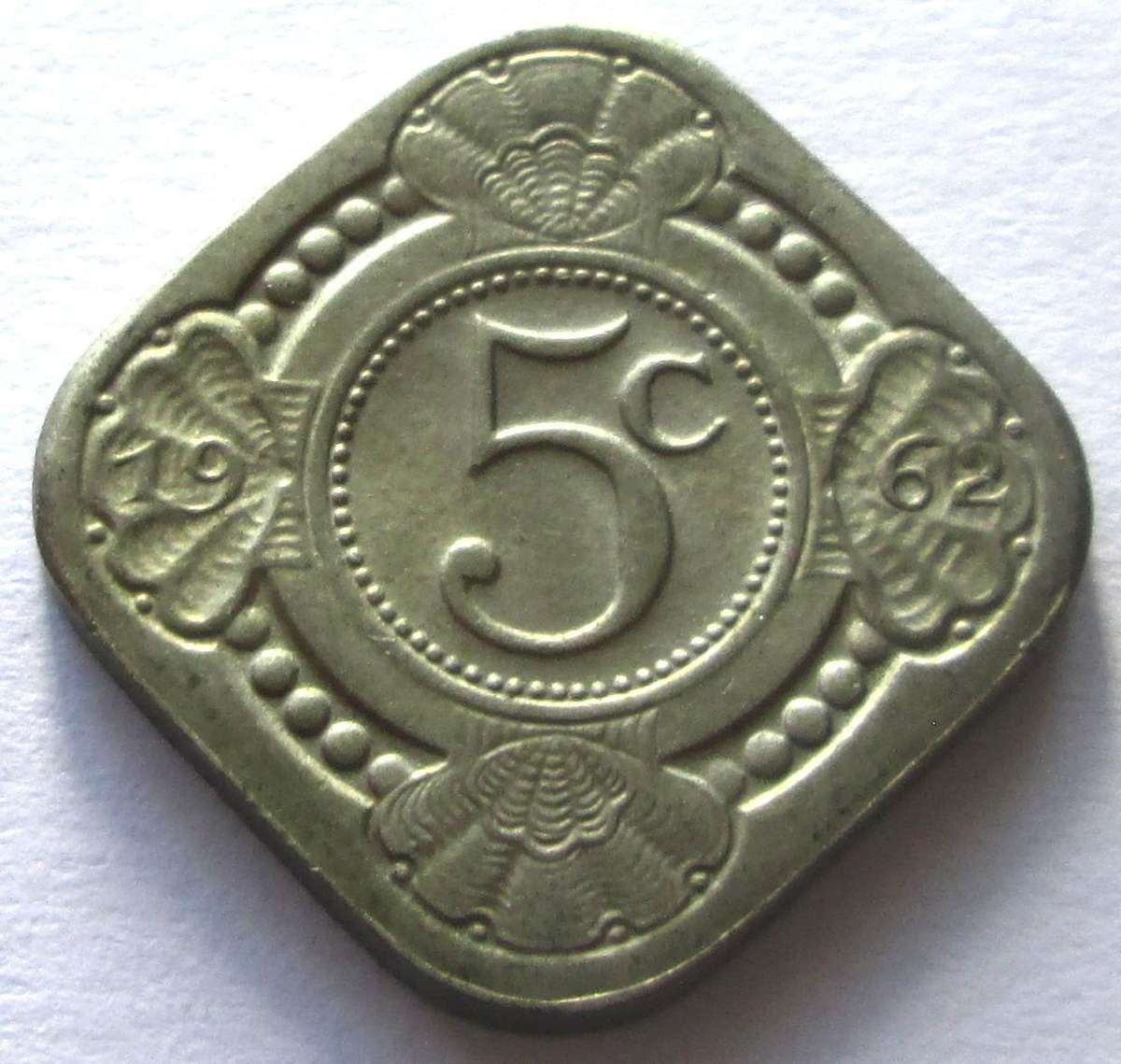 1962 Nederlandse Antilles 25 Cents