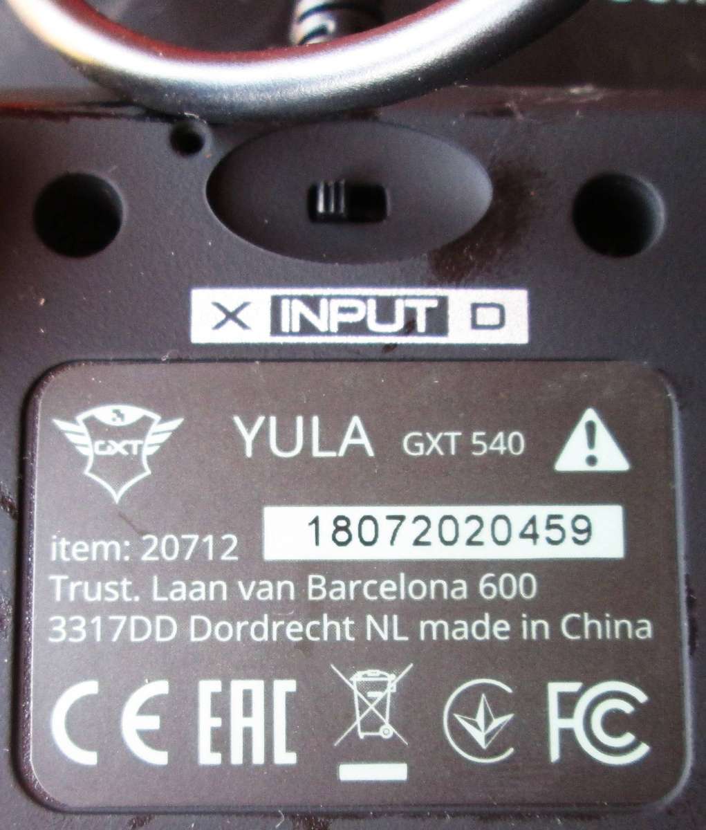 Trust GXT 540 Wired Gamepad Control for PC and PS3