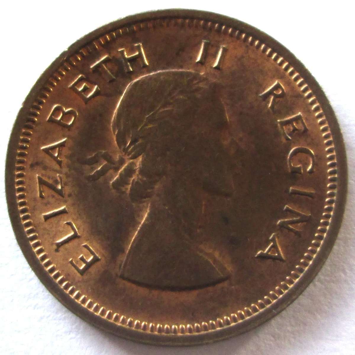 1957 Union of South Africa Quarter Penny