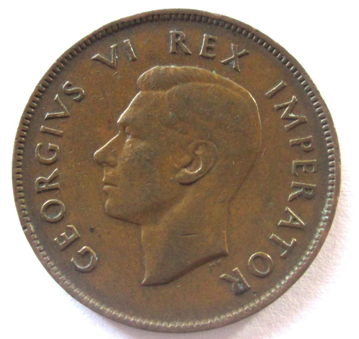 1945 Union of South Africa 1 Penny
