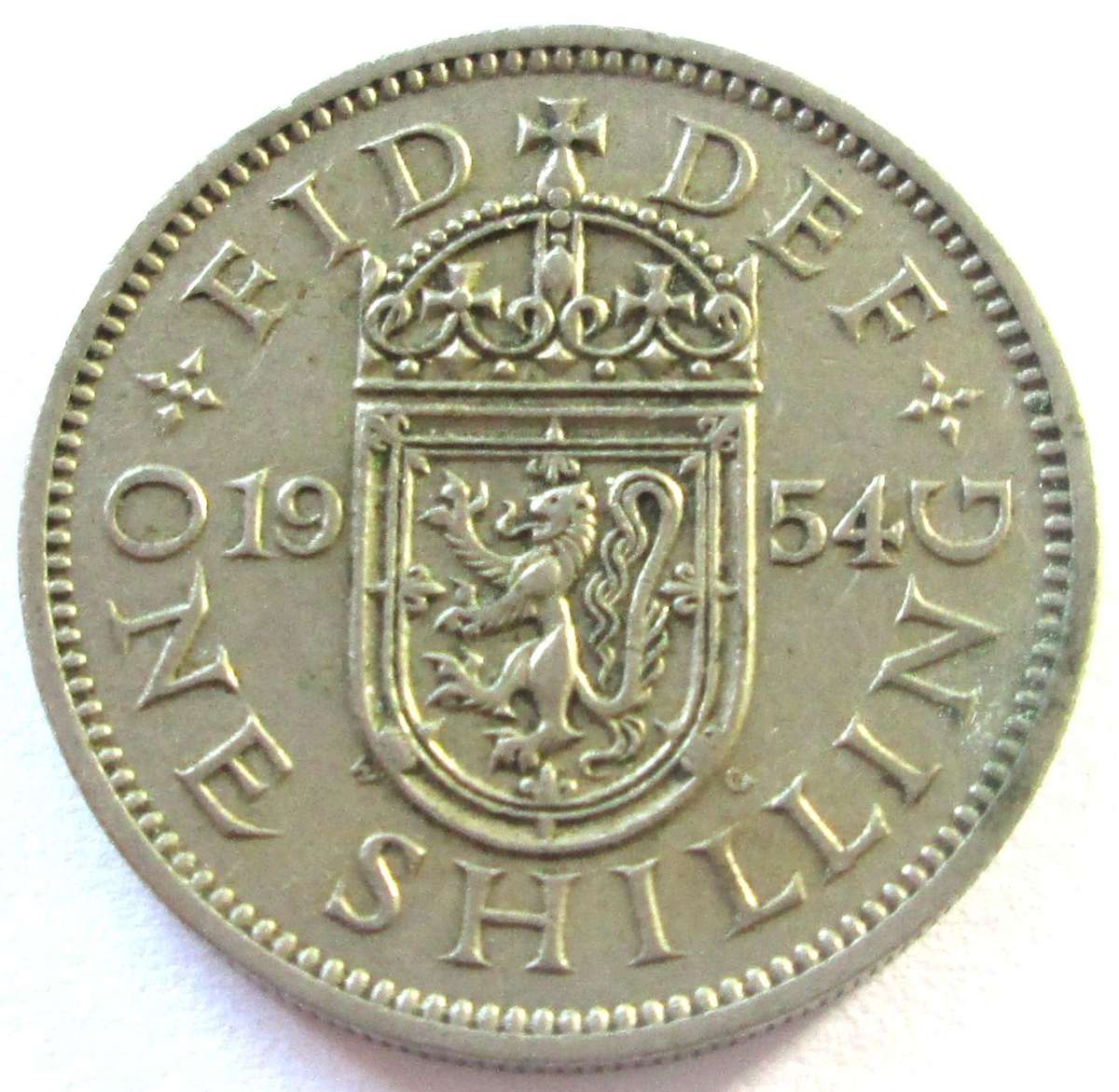 1954 Great Britain 1 Shilling