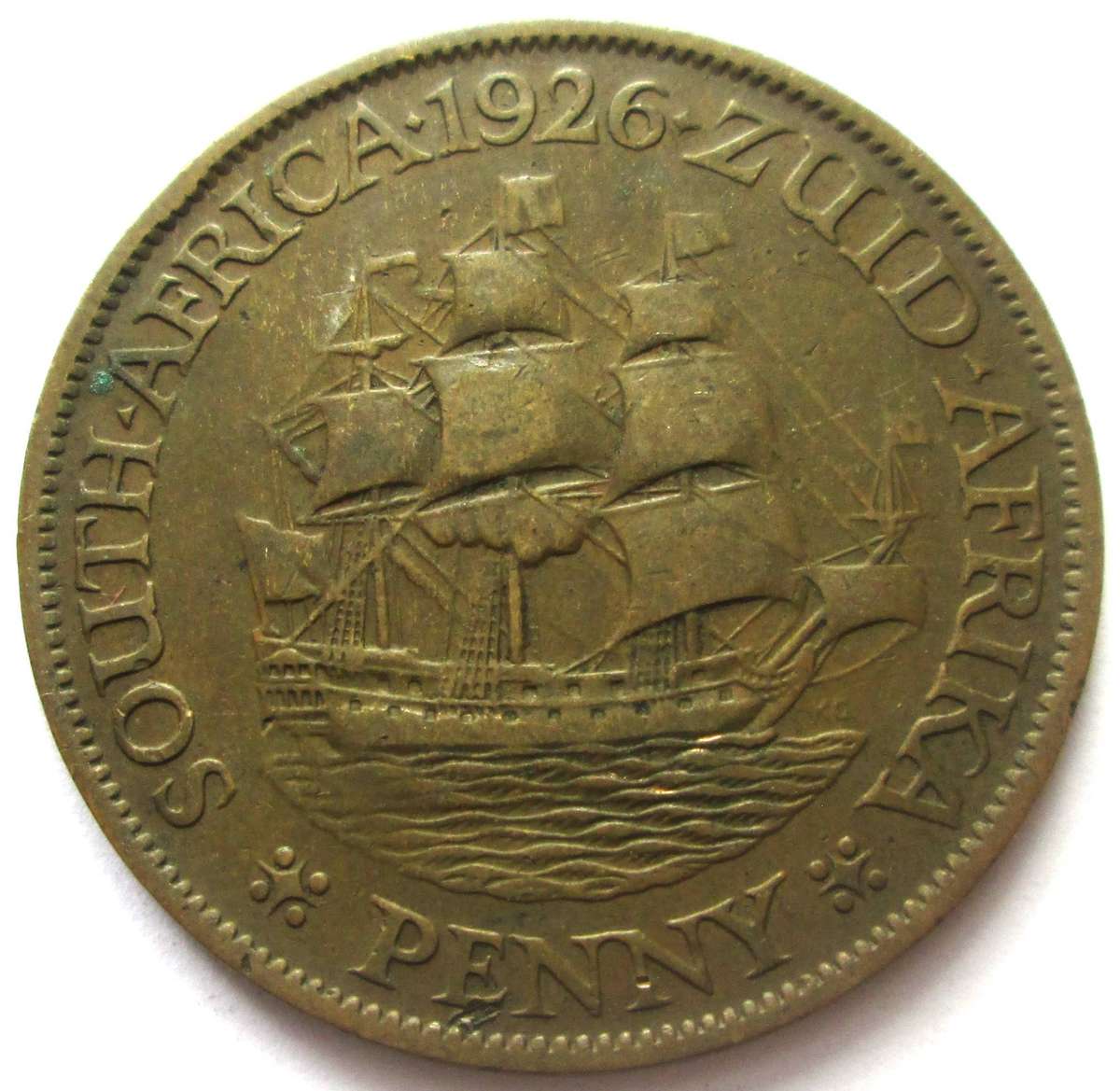 1926 Union of South Africa 1 Penny