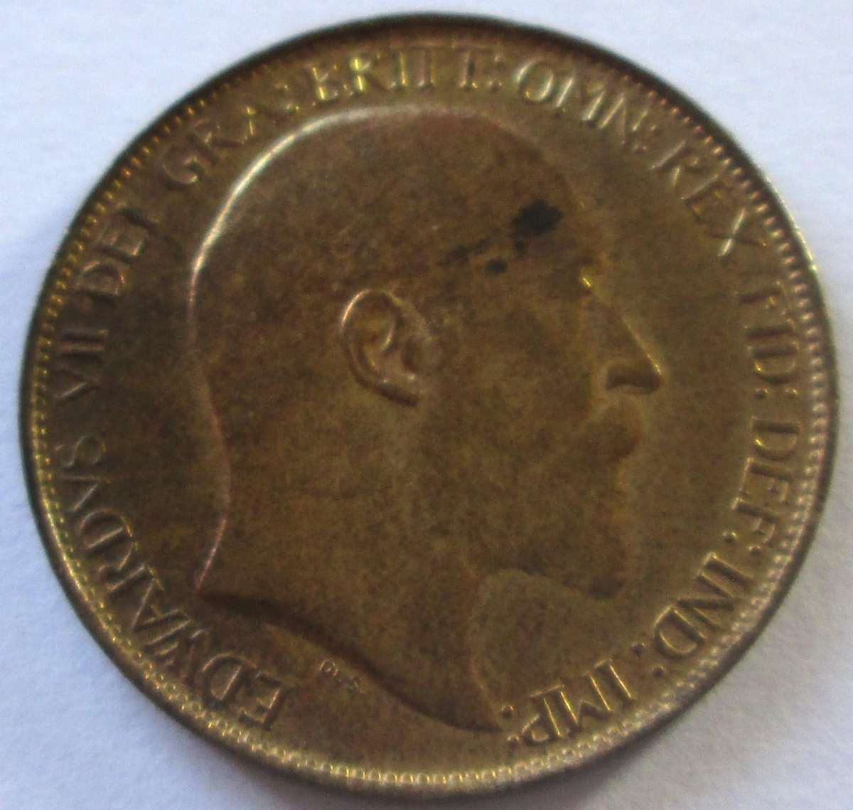 1909 Great Britain Half Penny