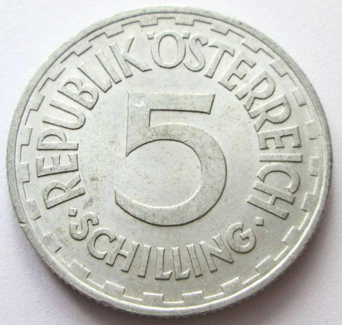 1952 Austria 5 Schilling