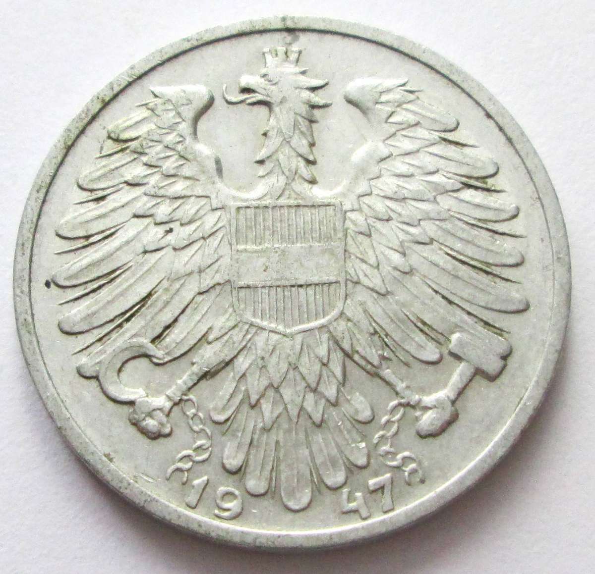 1947 Austria 1 Schilling