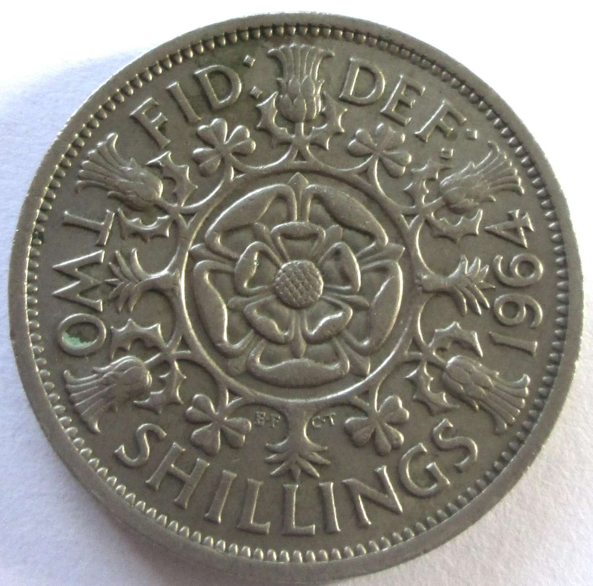 1964 Great Britain 2 Shillings