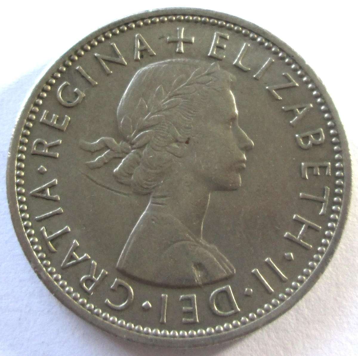 1964 Great Britain 2 Shillings