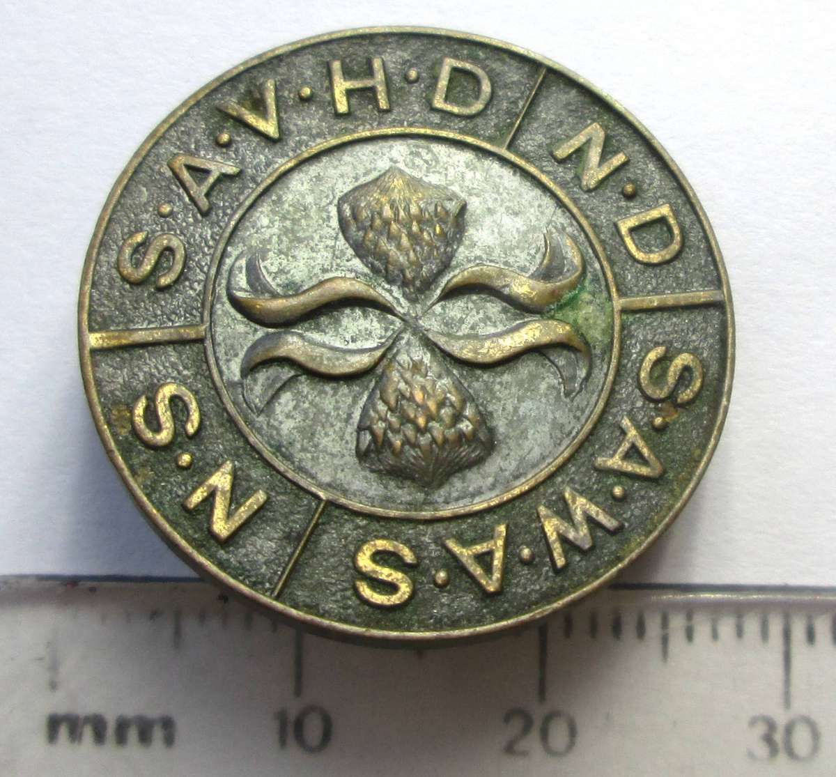 South African Womens Auxiliary Services S.A.W.A.S. Lapel Pin
