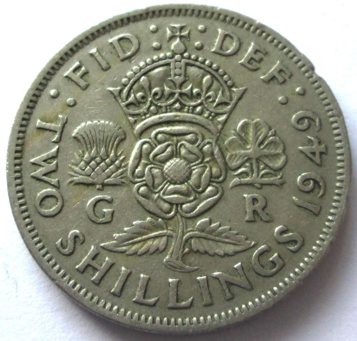 1949 Great Britain 2 Shillings