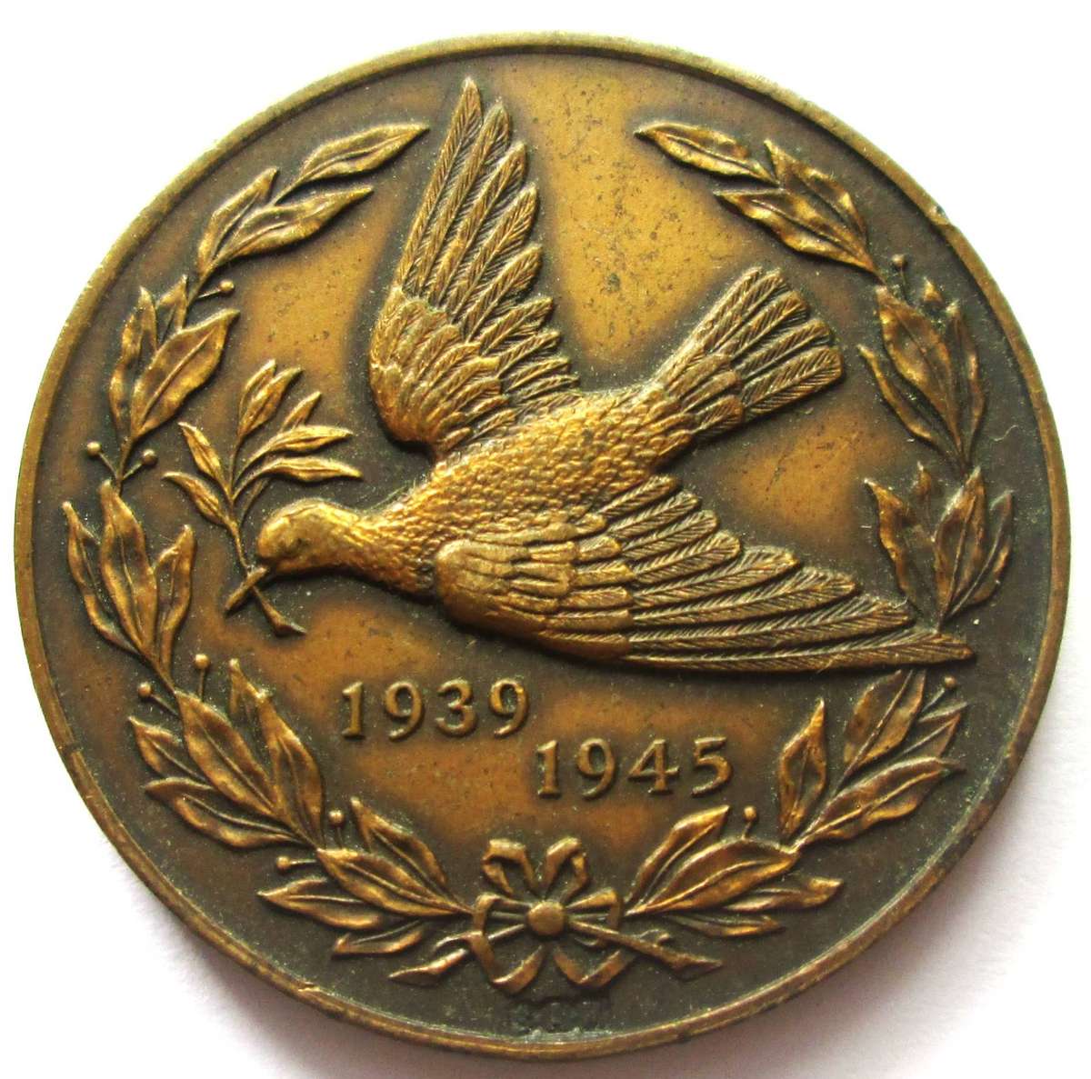1945 Second World War Peace Celebration South Africa Medallion