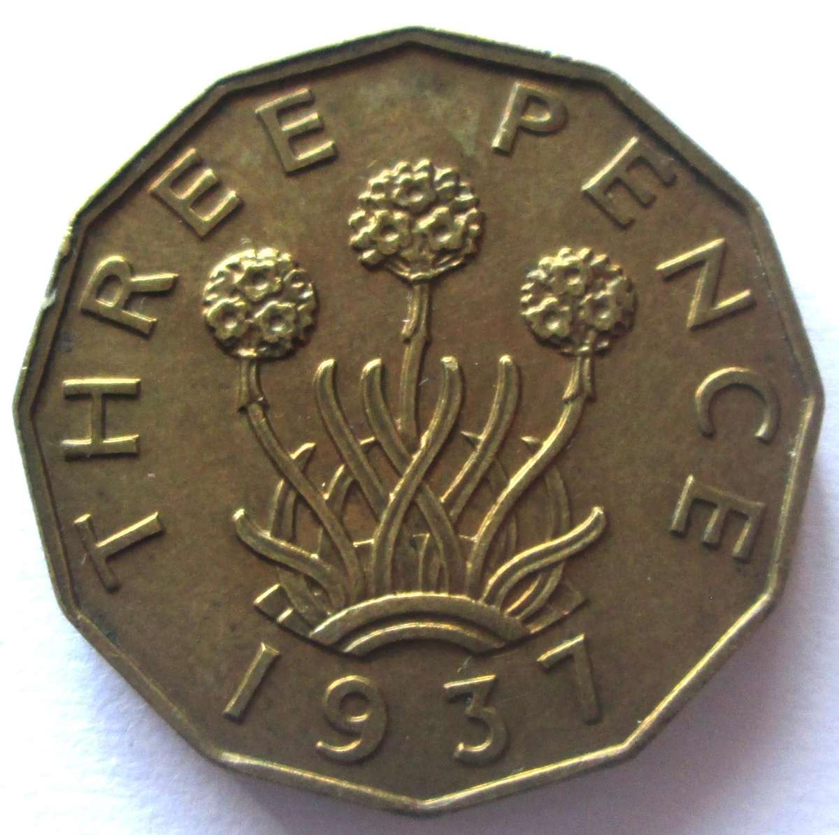 1937 Great Britain 3 Pence