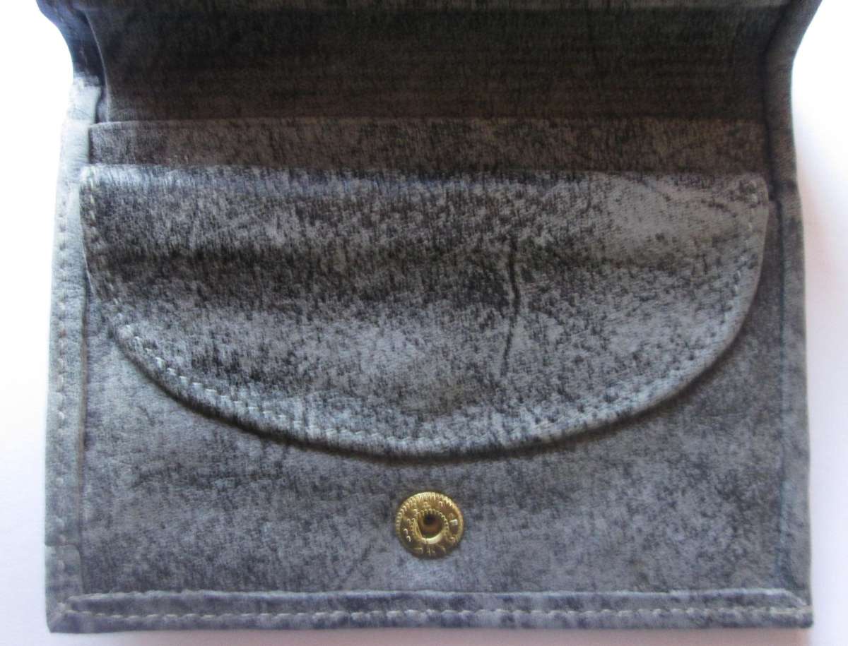SAAMBOU Bank Genuine Kudu Leather Wallet