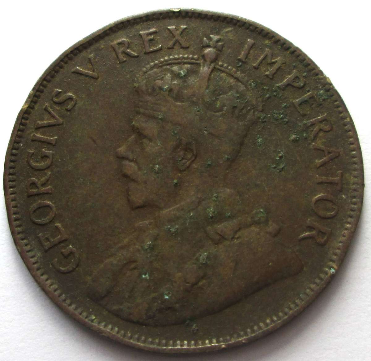 1935 Union of South Africa 1 Penny