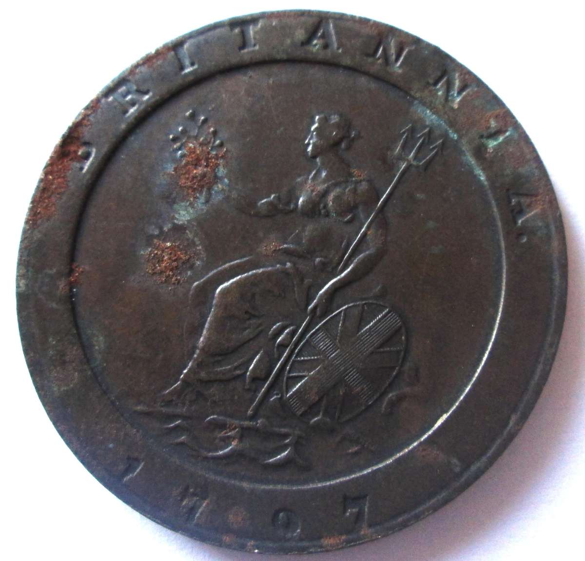 1797 Britannia Token Van Riebeeck Coffee Replica
