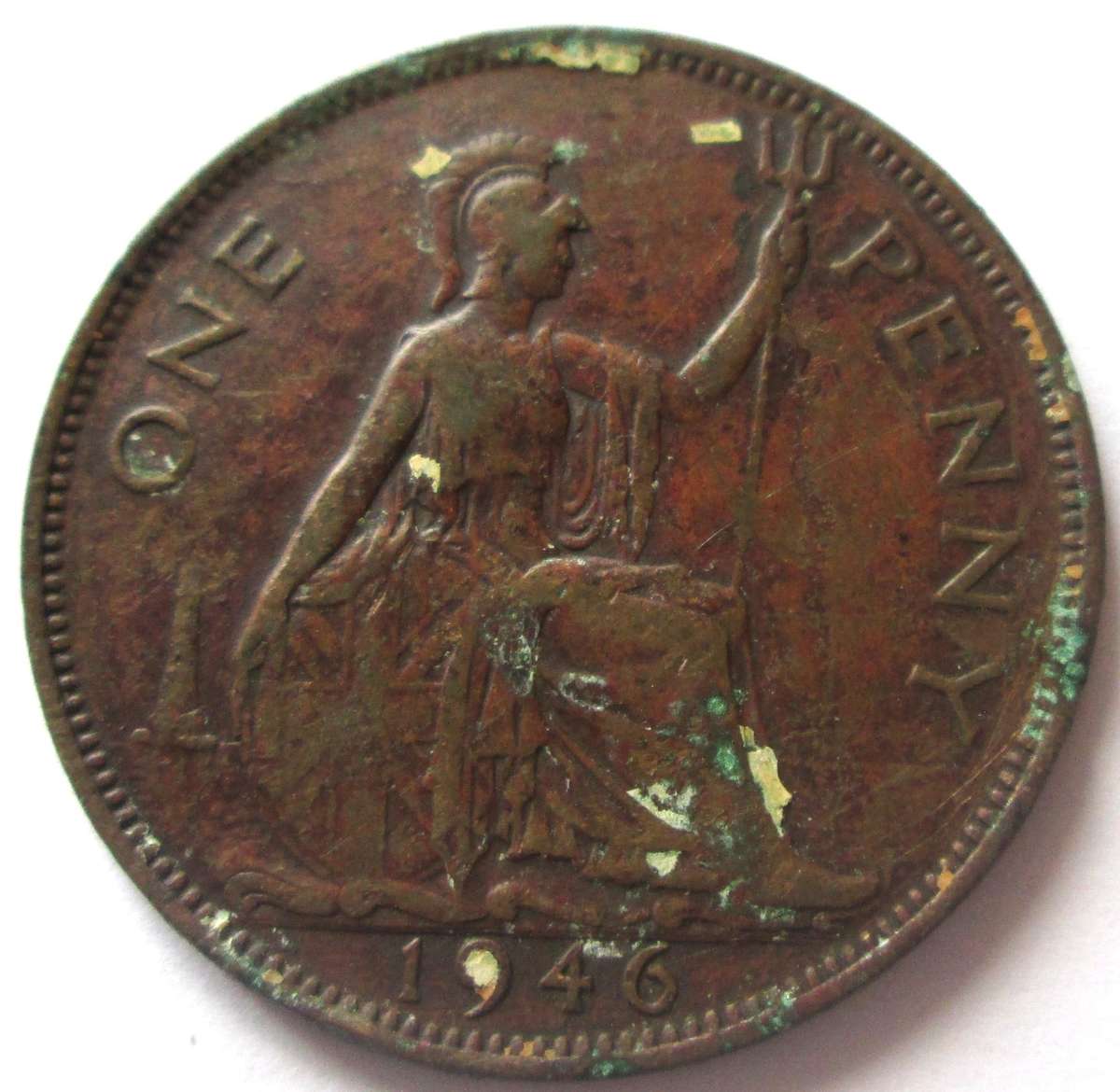 1946 Great Britain 1 Penny