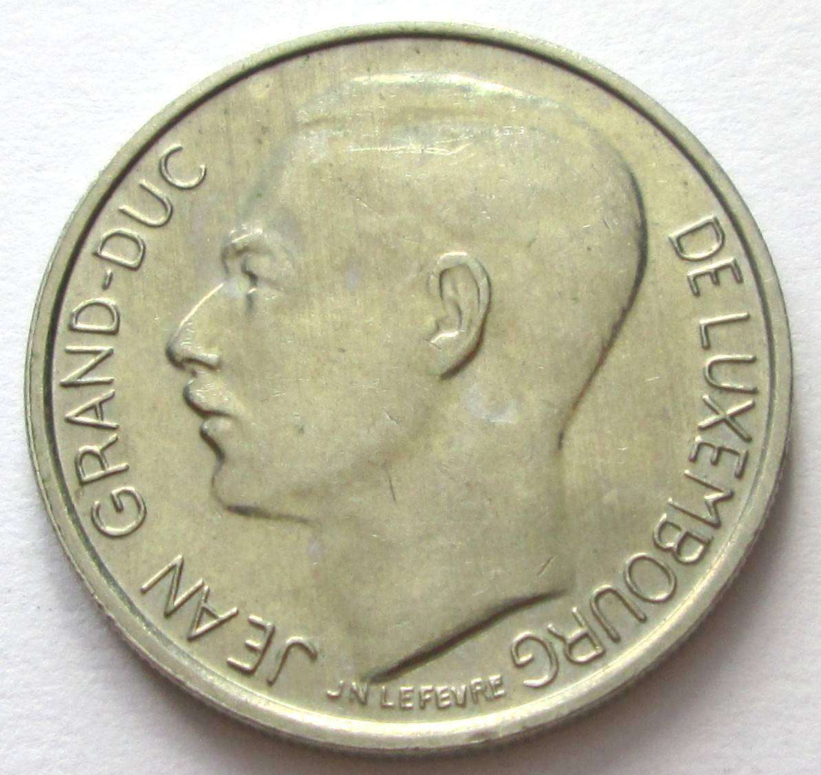 1986 Luxembourg 1 Franc