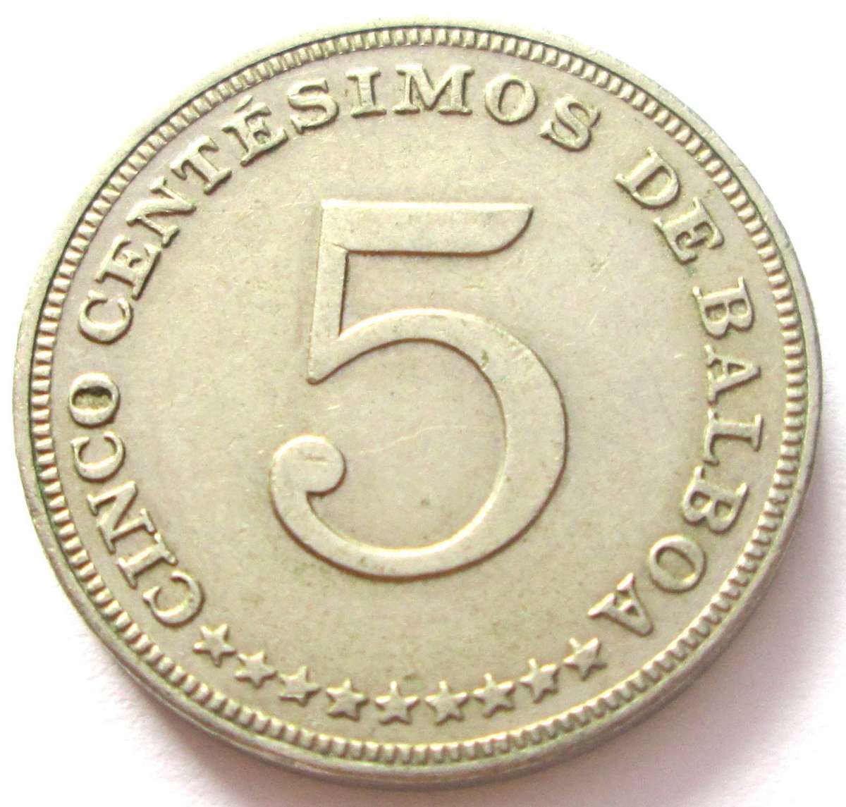 1996 Panama 5 Centesimos