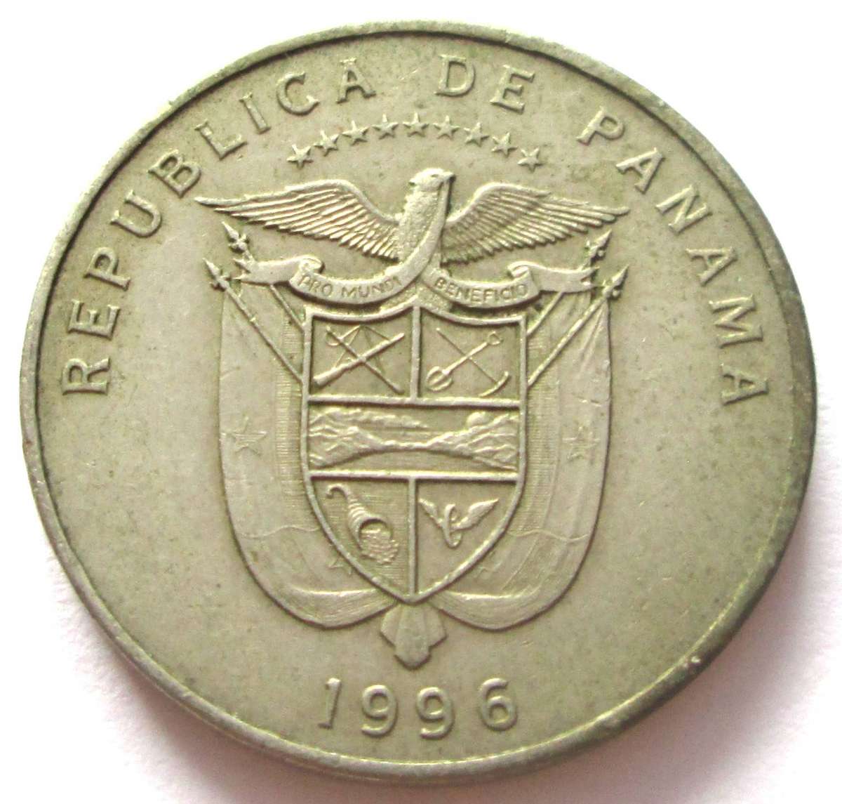 1996 Panama 5 Centesimos