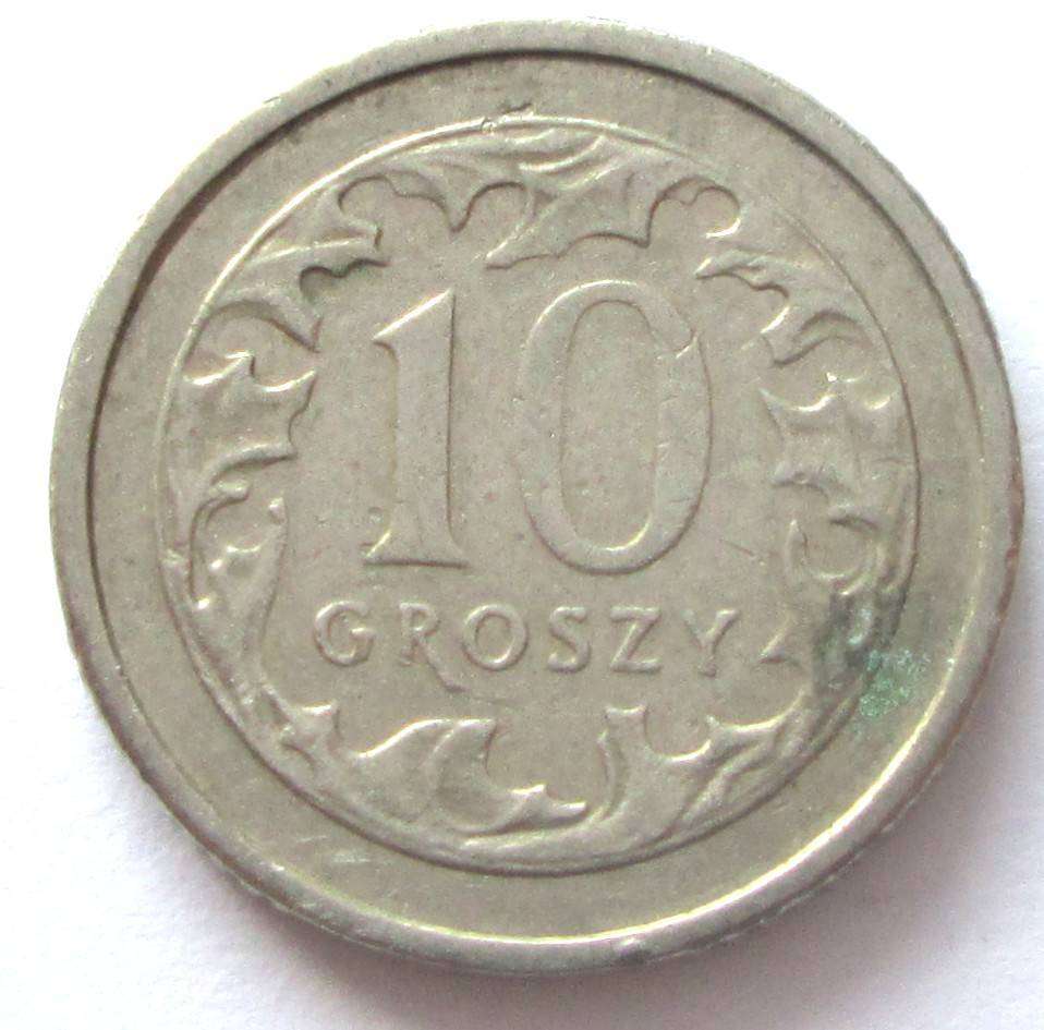 1990 Poland 10 Groszy