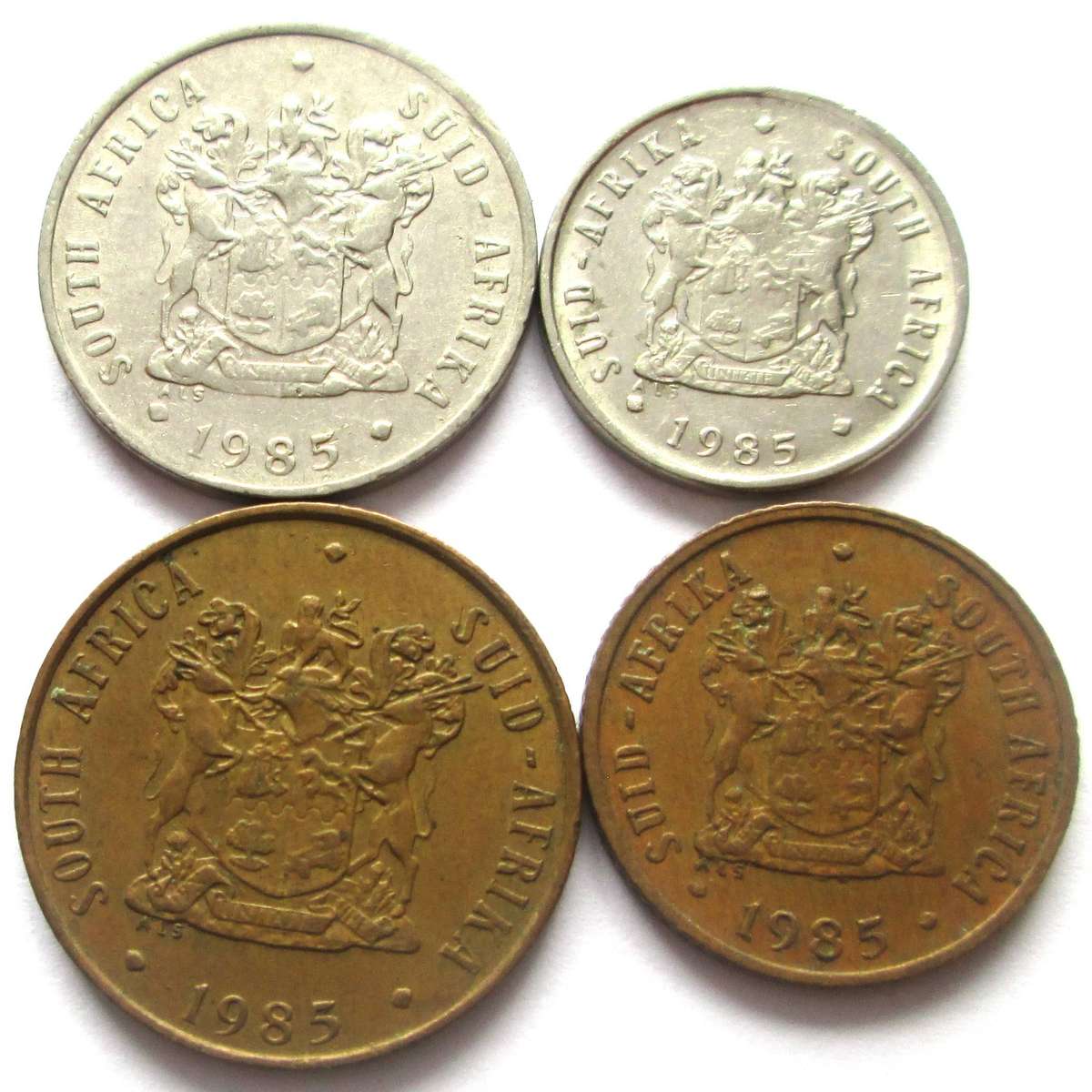 1985 SOUTH AFRICA COINS