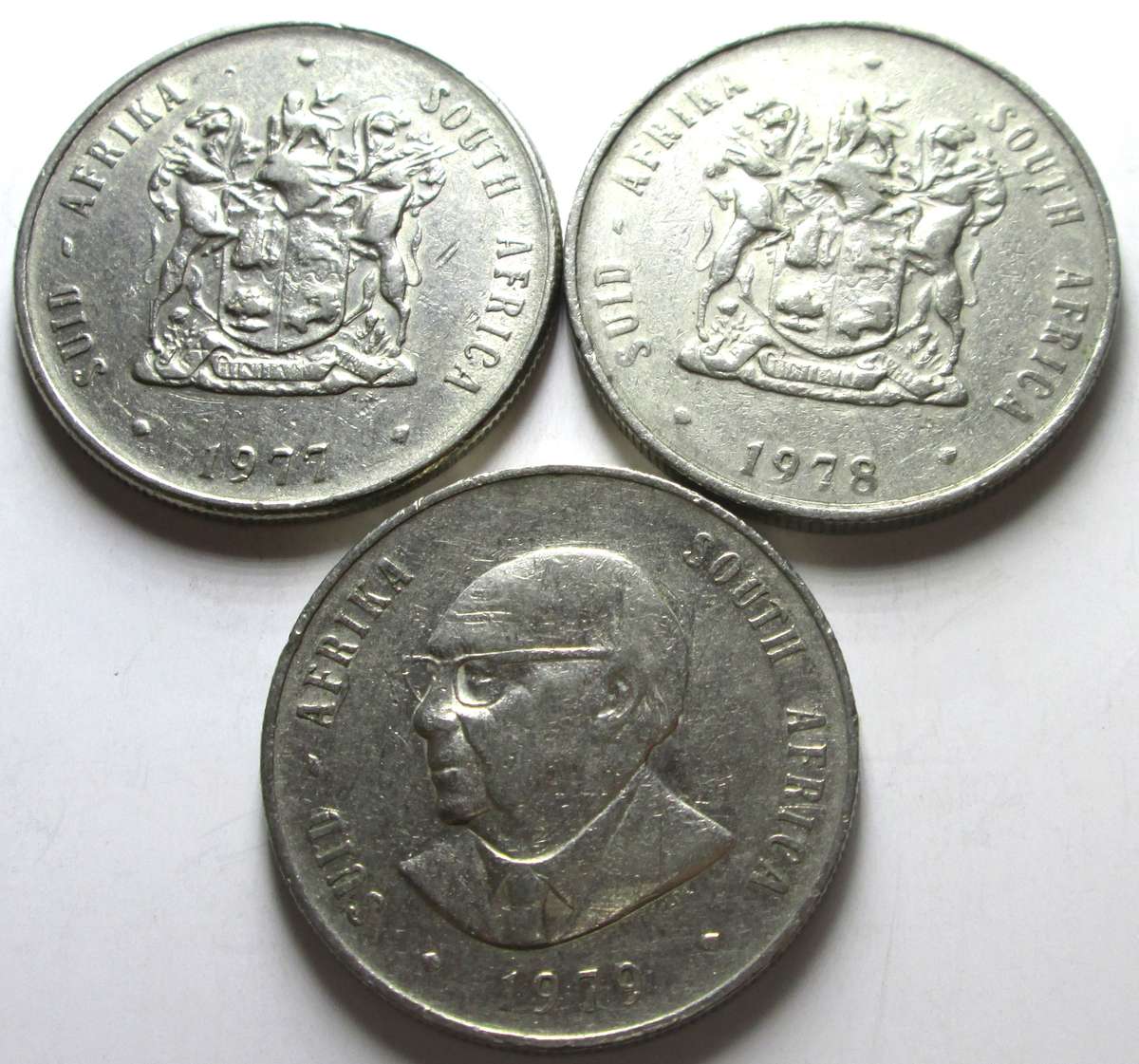 One Rand Republic of South Africa 1977 to 1979