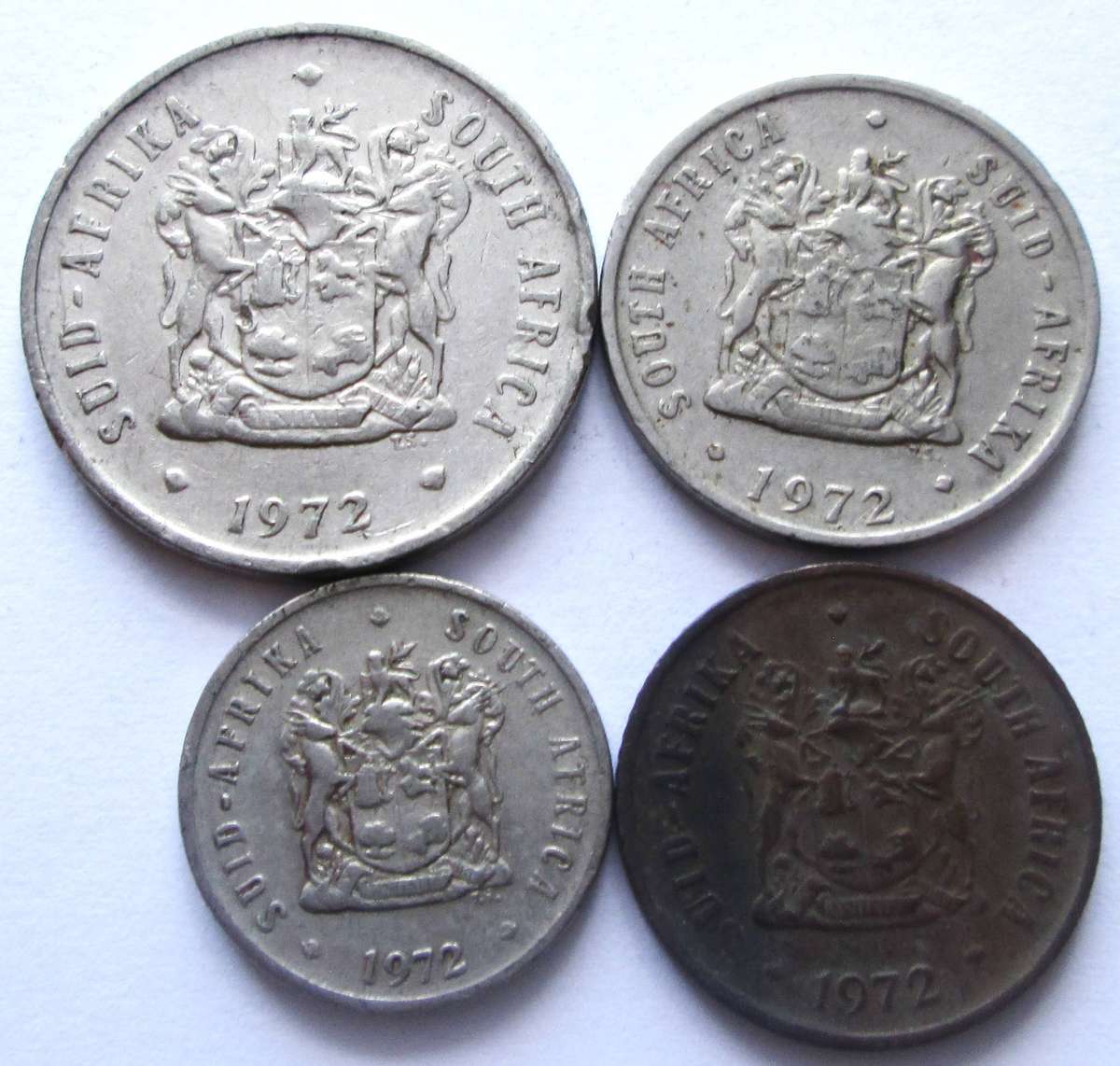 1972 South Africa Coins
