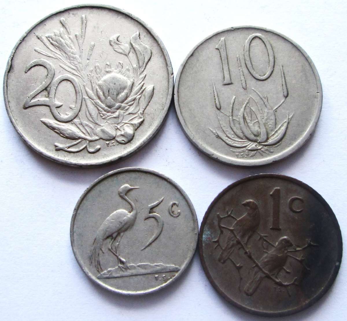 1972 South Africa Coins