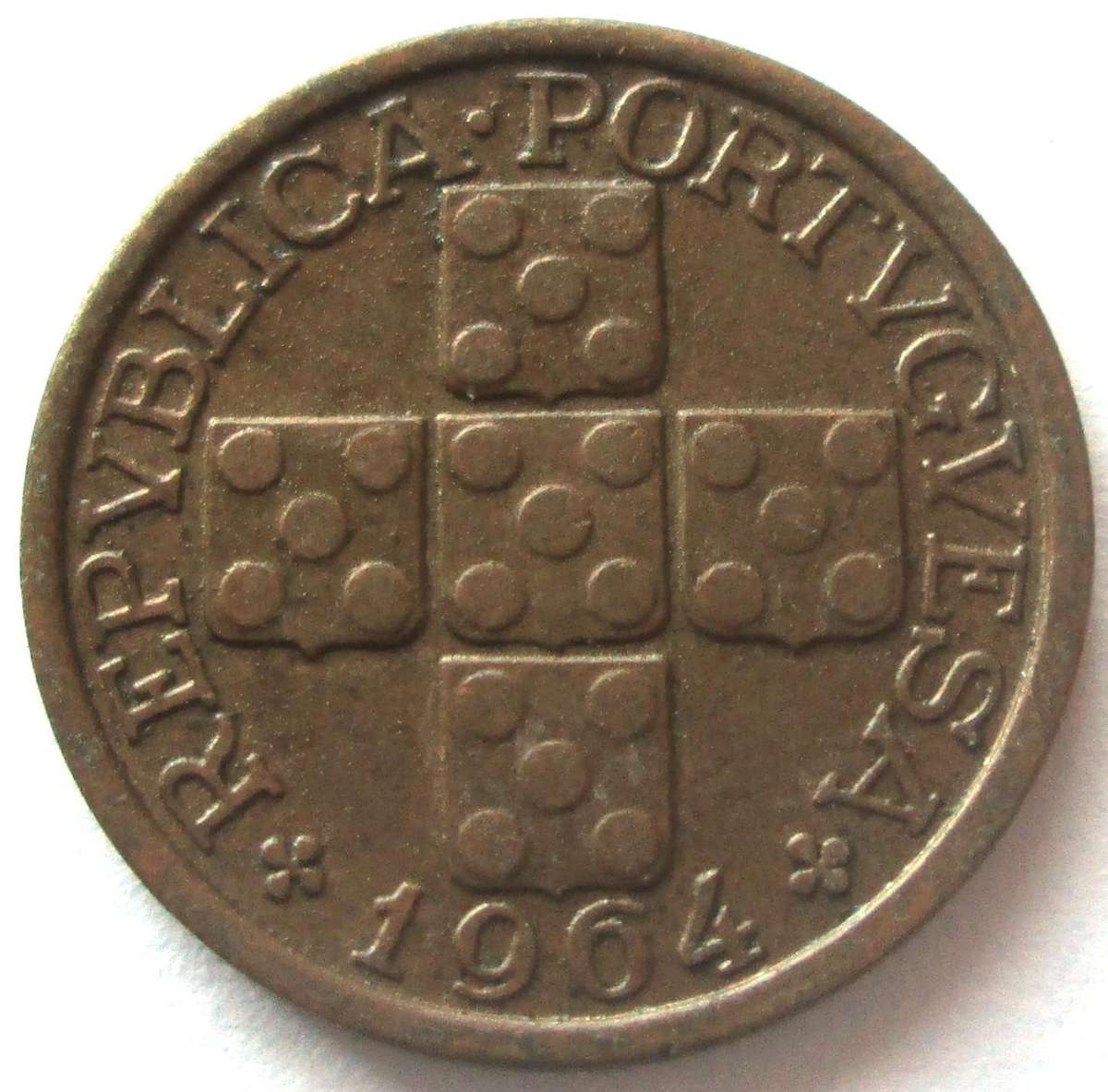 1964 Portugal 10 Centavos