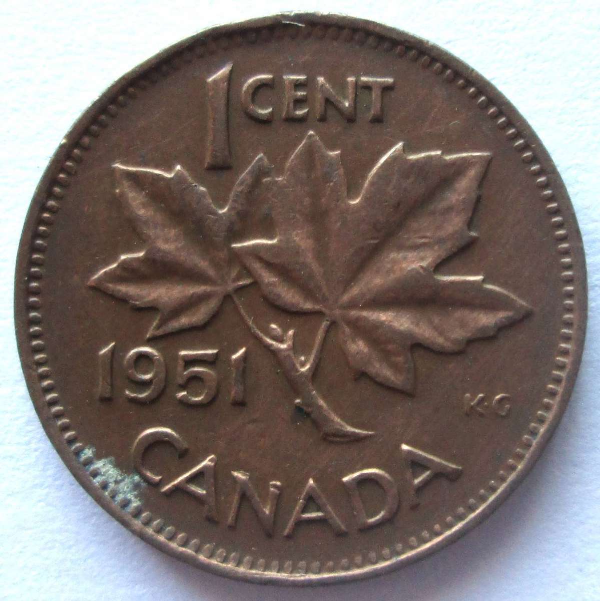 1951 Canada 1 Cent