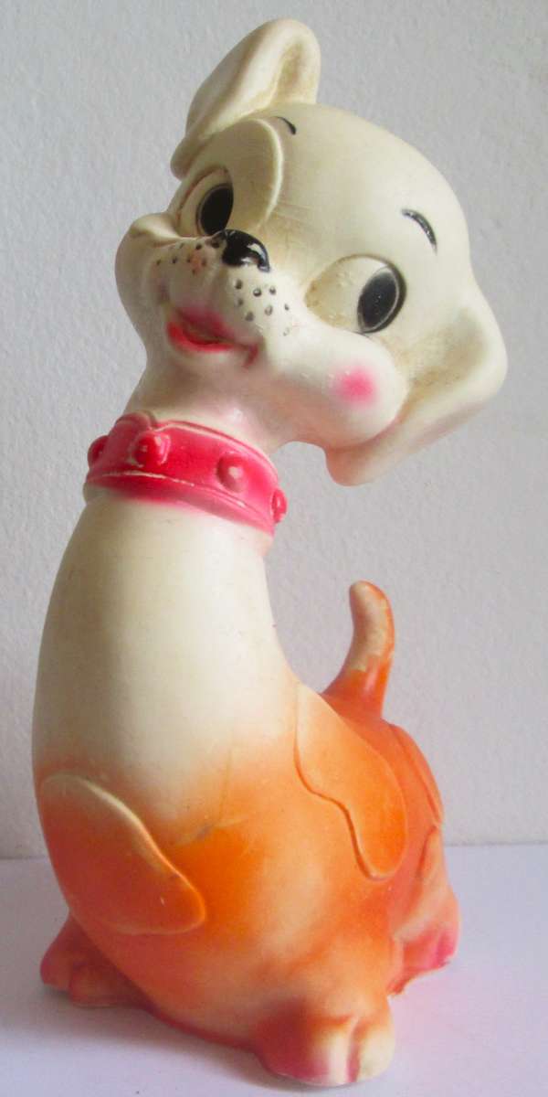 1961 Edward Mobley Plastic Dog Squeaky Toy