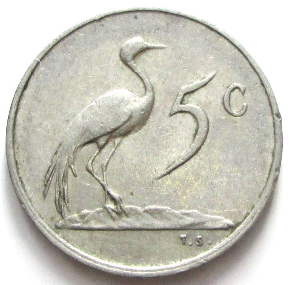 1978 South Africa 5 Cents